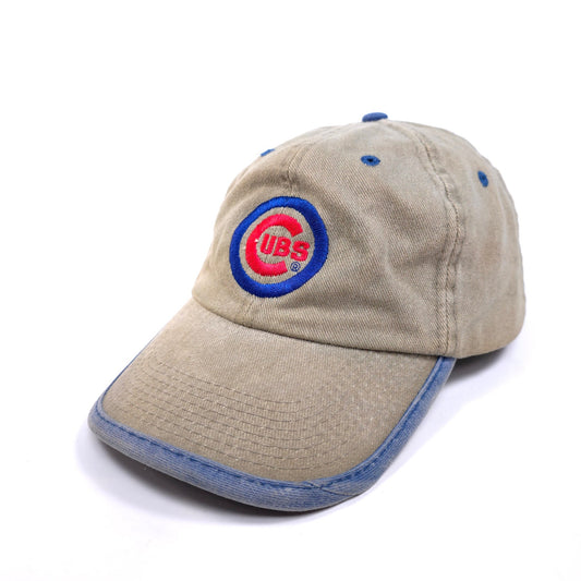 Chicago Cubs 100% Cotton Slide Buckle Baseball Cap Hat