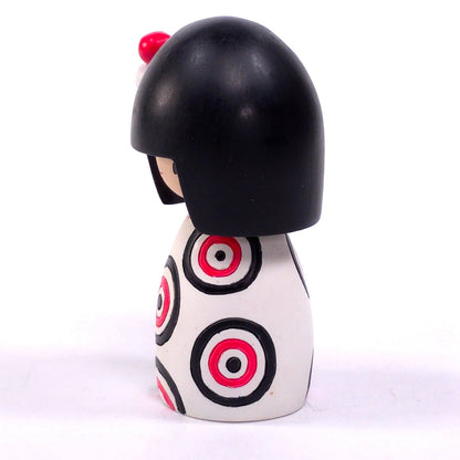 Momiji Funny Girl Message Doll 2008 Wooden Friendship Figure