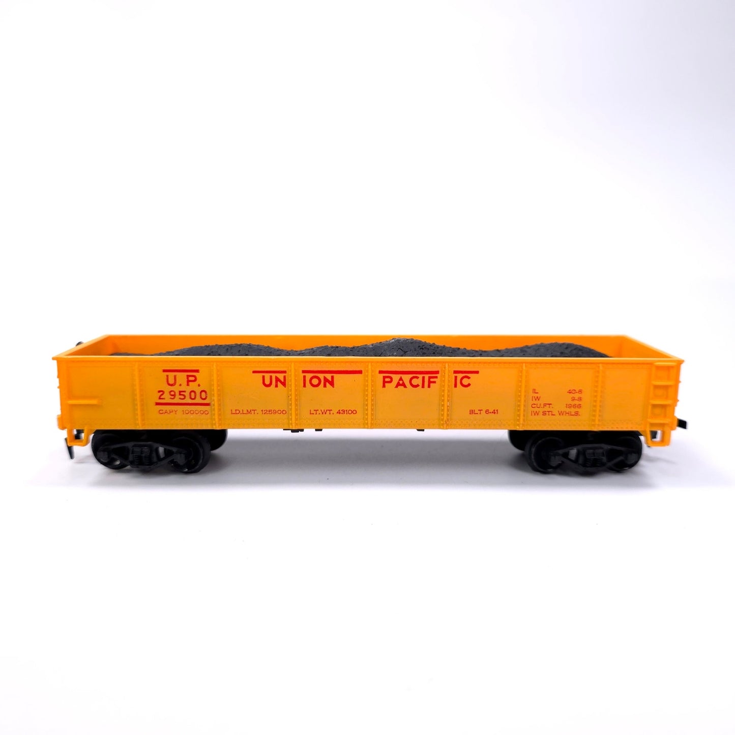 HO Scale Union Pacific UP 29500 Open Top Train Car