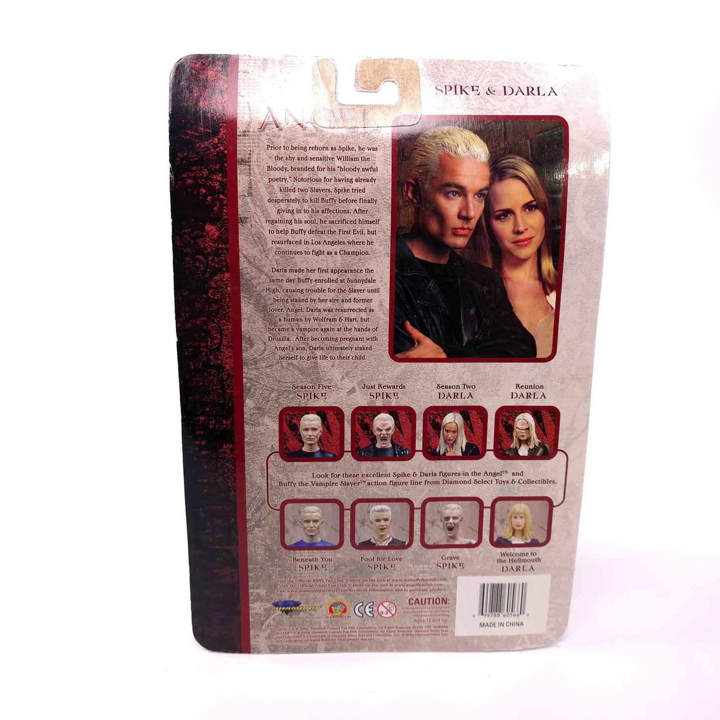 Sealed Angel Reunion Darla TV Show Series Action Figure Diamond Select