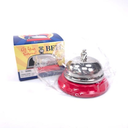 Sealed Schyling At Your Service Metal Bell Desk Counter Work Play Toy ASB