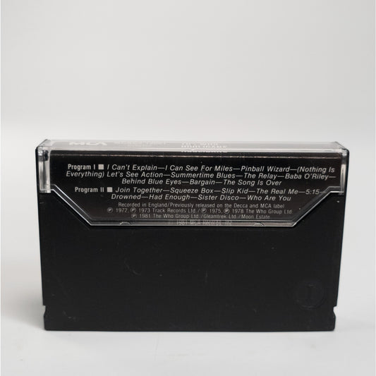 The Who Hooligans (Cassette) 2+ Ship FREE