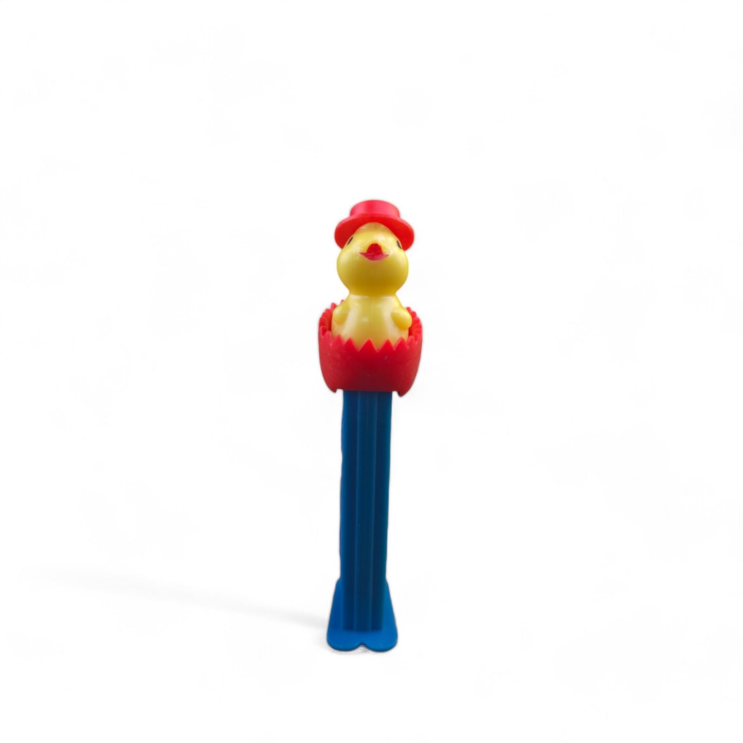 PEZ Easter Chick In Egg Footed Candy Dispenser 1999 Retired Blue