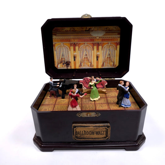 Ballroom Waltz Light Up Music Box Not Working - For Parts / Decor