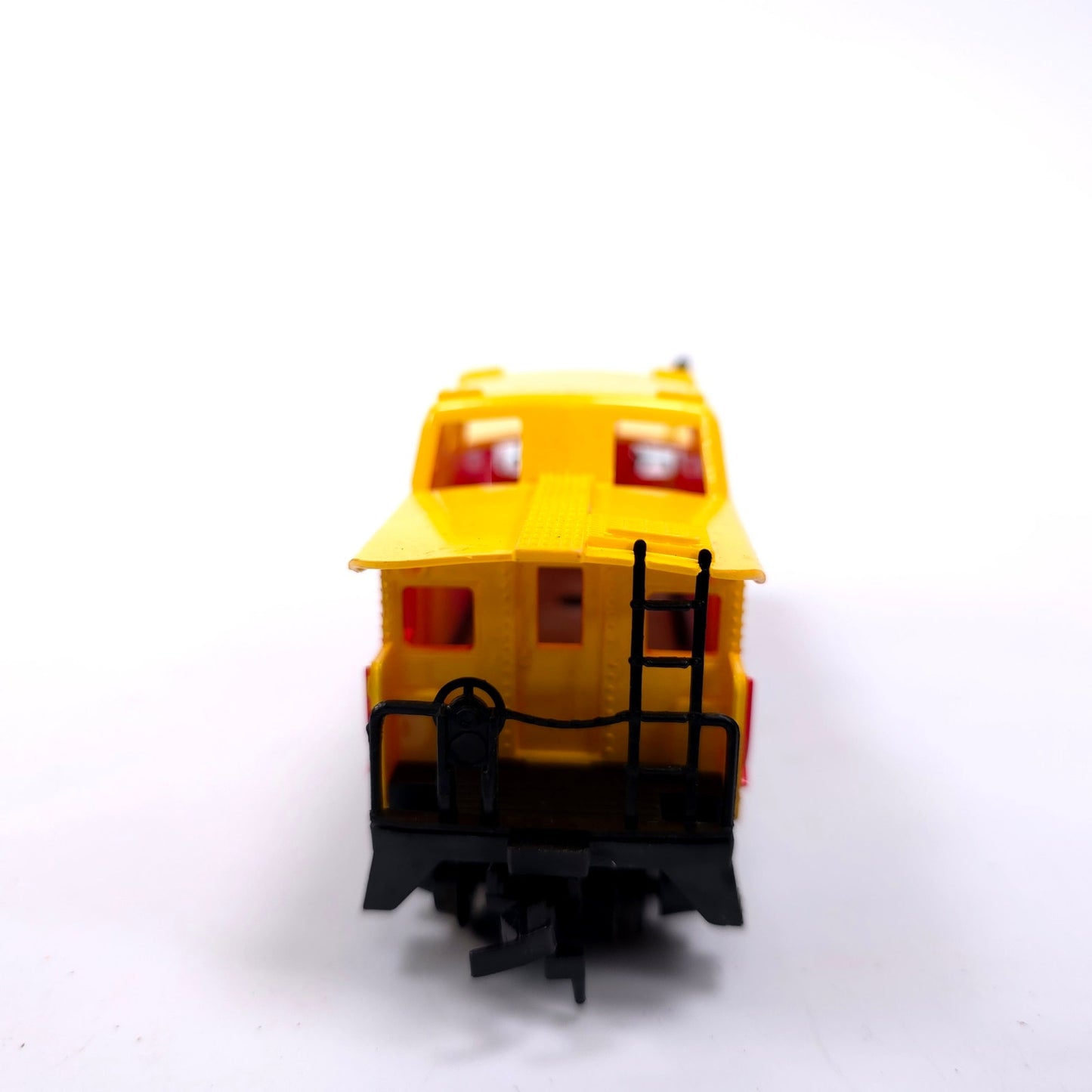 Tyco HO Scale Rock Island Yellow Red Caboose Train Car