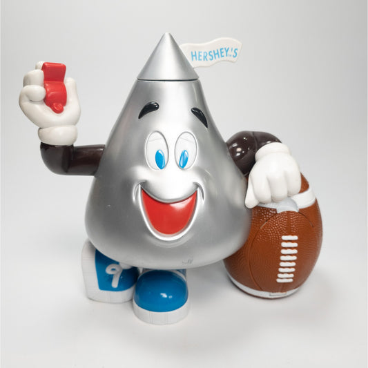 Hershey Kiss Candy Dispenser Football Whistle Coach
