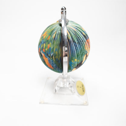 Earth Globe Notepaper Memo Pad w/ Stand Office Desk