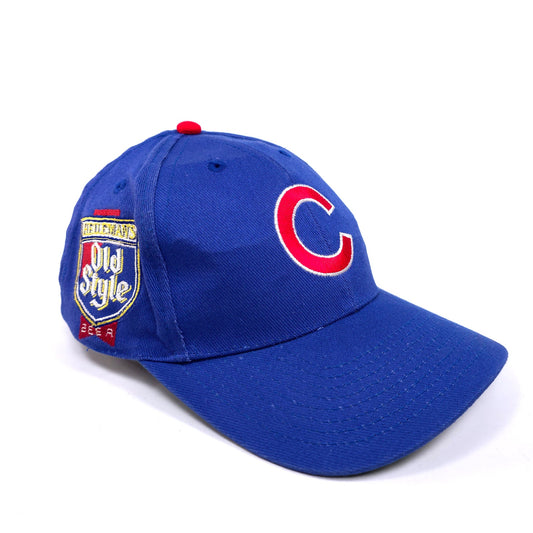 Chicago Cubs Old Style Baseball Cap Hat Hook & Loop
