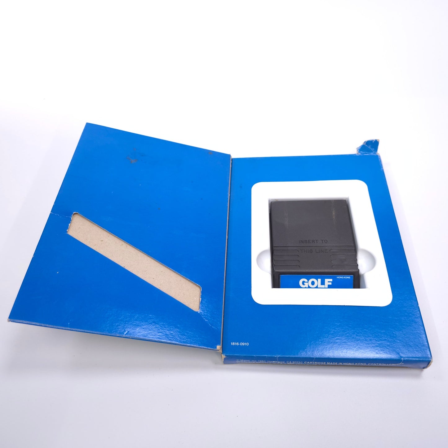 Mattel Intellivision PGA Golf Video Game With Box and Inserts