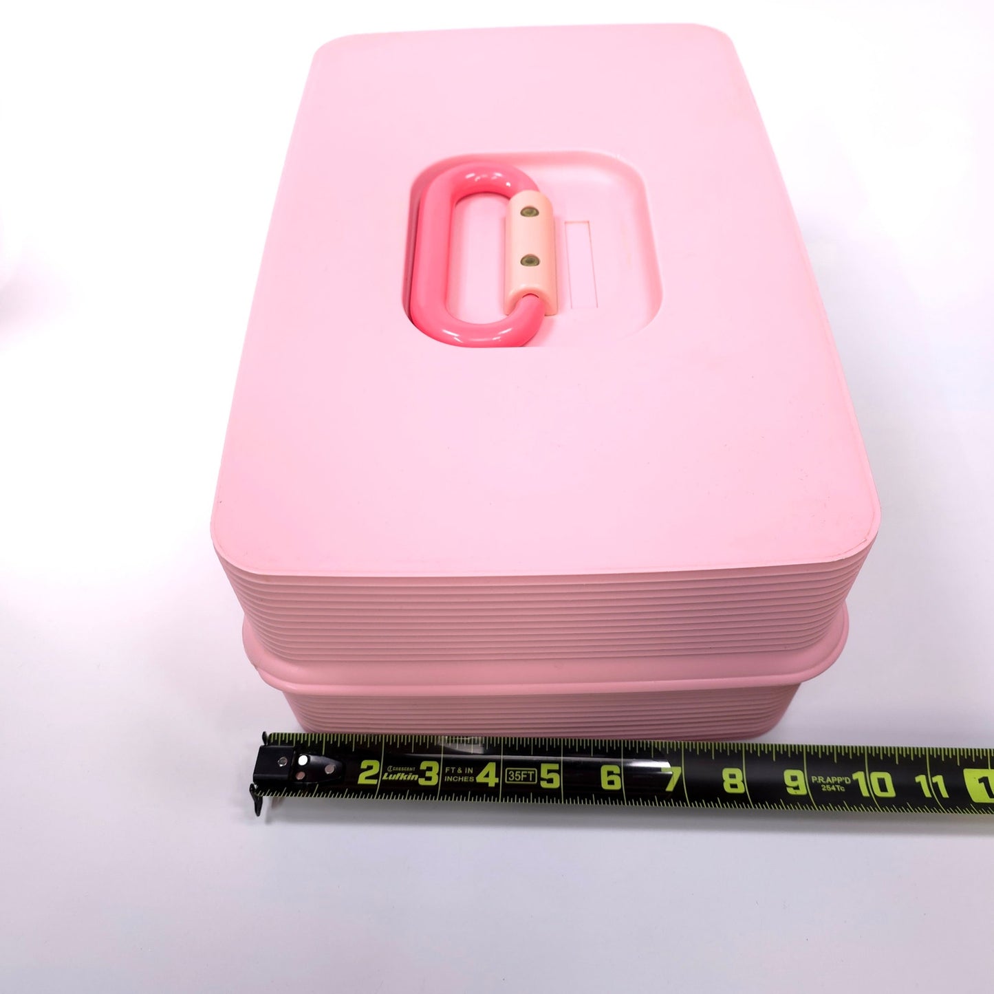 Vintage Caboodles Large Case Cosmetic Makeup Jewelry Box Pink 2425