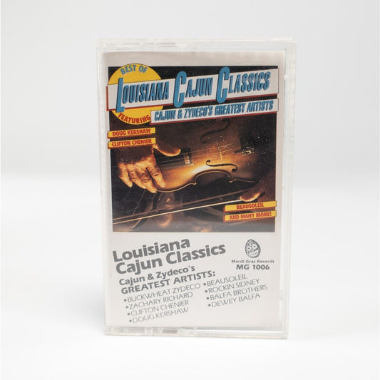 Best of Louisiana Cajun Classics Cajun & Zydeco's Greatest Hists (Cassette)