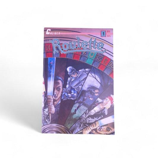 Roulette #1 Caliber Comics 1990 Comic Book