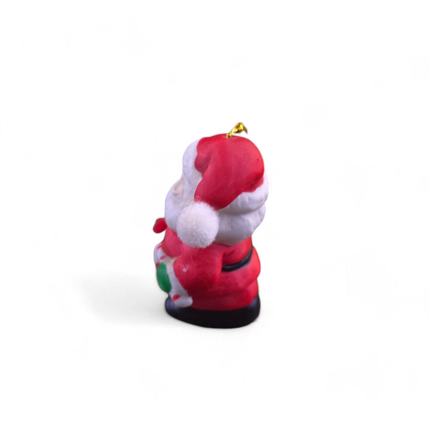 1986 BOA  Christmas Santa Clauss Bell Porcelain Ornmanet