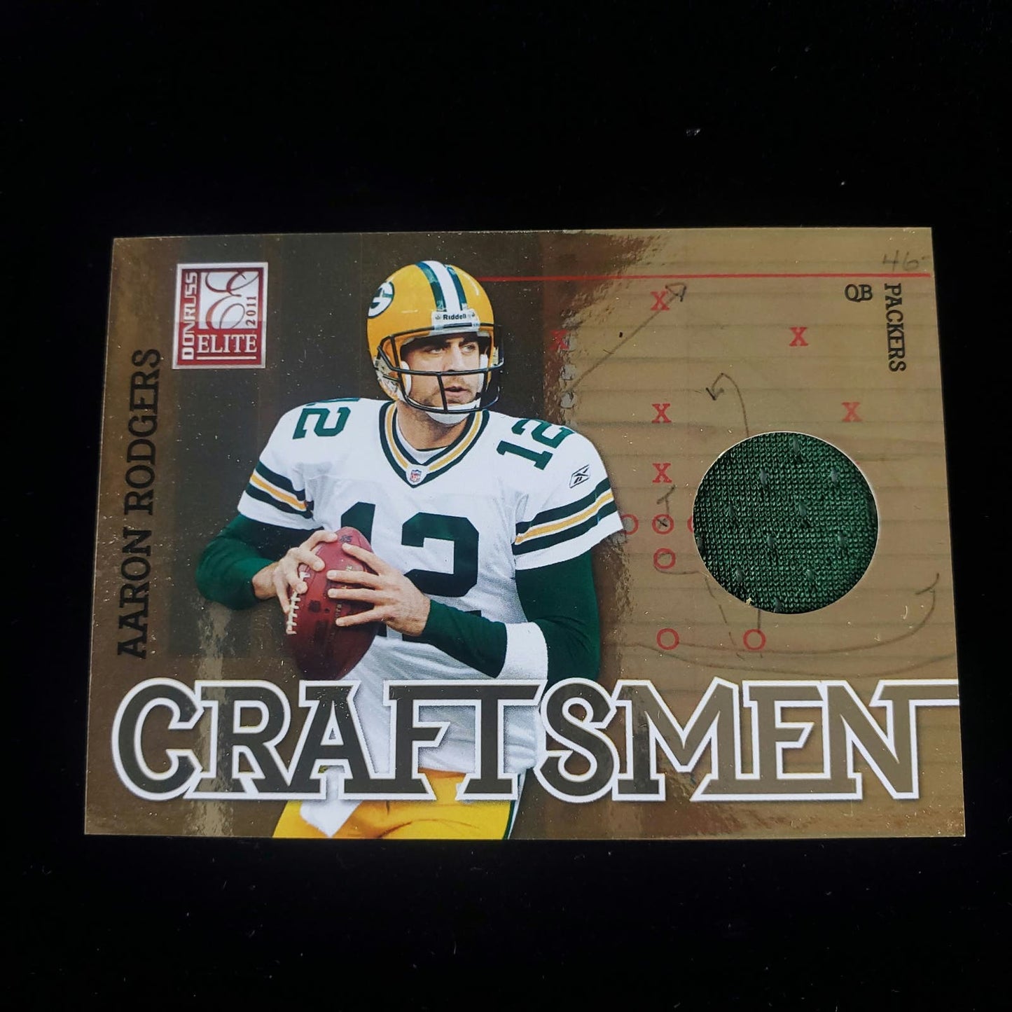 2011 DONRUSS ELITE AARON RODGERS CRAFTSMEN JERSEY #057 /299