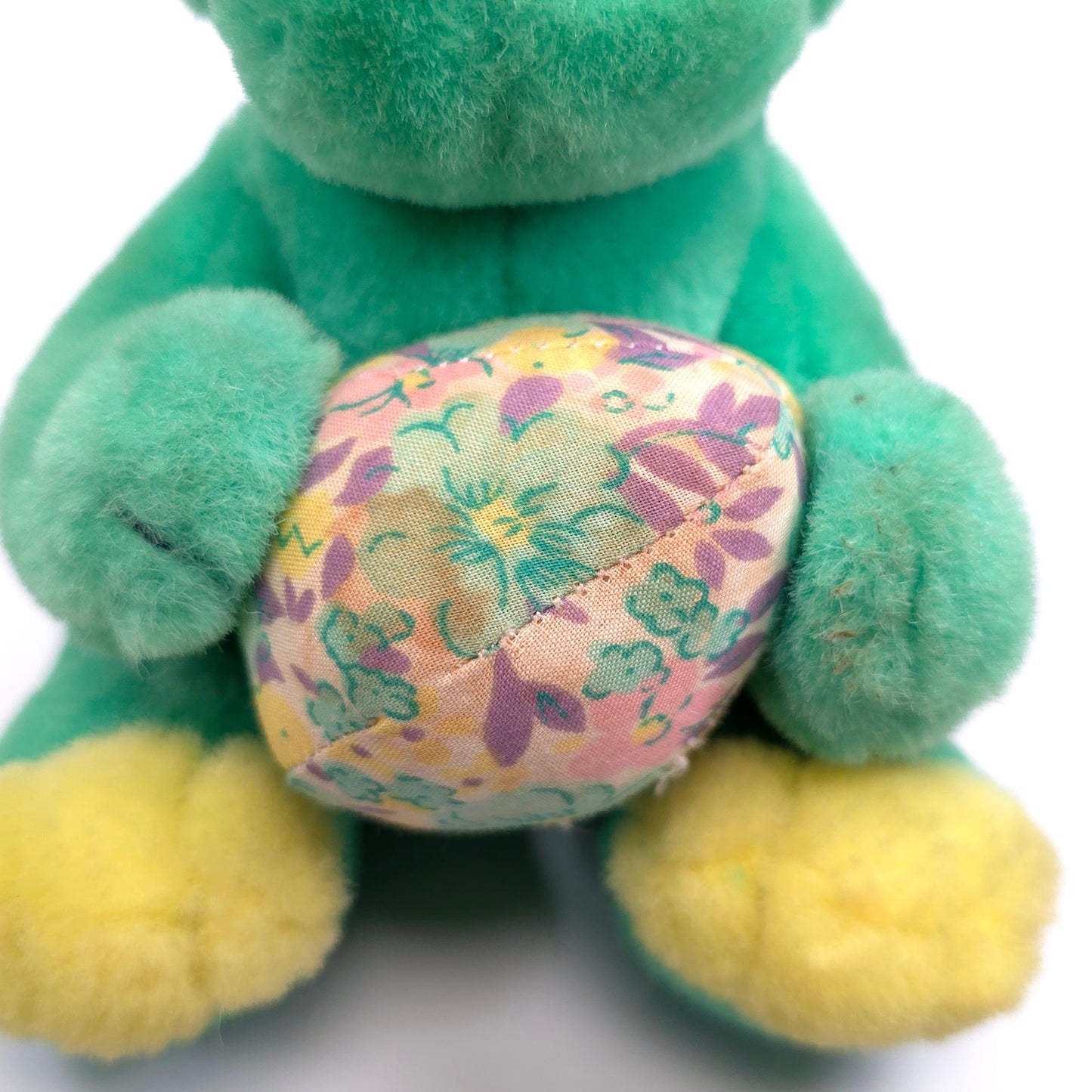 Egbert Jr. Russ Berrie Easter Egg Bunny Ears 8" Dino