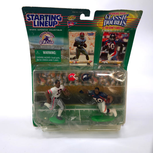 Sealed Terrell Davis 1999 Starting Lineup NFL Football Denver Broncos Bulldogs