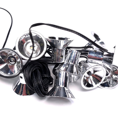 20ft Gemmy 12 Light String Lightning Effect and Sound