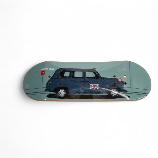 Tech Deck Yonni Cruz Brittish Taxi Chocolate Mini Finger Skateboard Deck Only