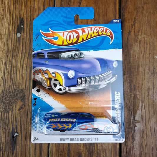 2010 Hot Wheels HW Drag Racers '11 '49 Drag Merc  # 122/244