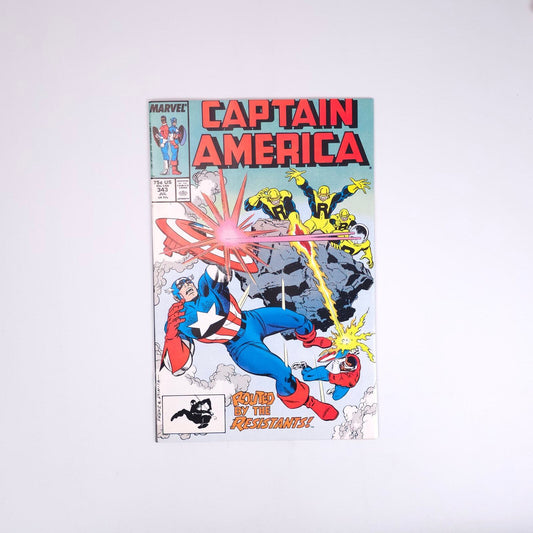 Captain America #343 Marvel Comics Comic Book