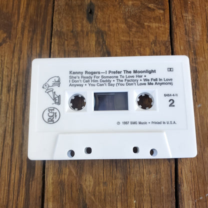 Kenny Rogers – I Prefer The Moonlight (Cassette) 2+ Ship FREE