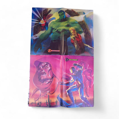 Avengers Hot Shots Poster Book Marvel Comics 1995