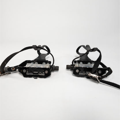 Wellgo LU-944 Bike Pedals with Toe Cages