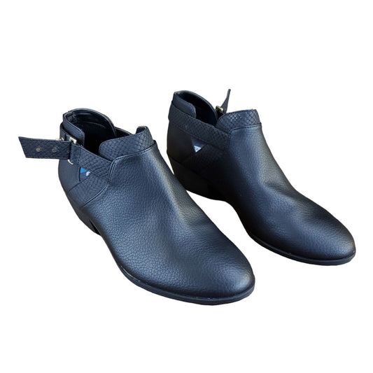 Dr. Scholls Memory Foam Women's Black Boots Booties Size 7.5 (7 1/2) Hardly Worn