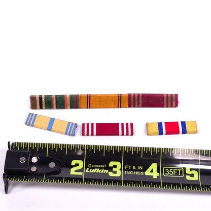 Vintage Military Ribbon Bars Lot of 6