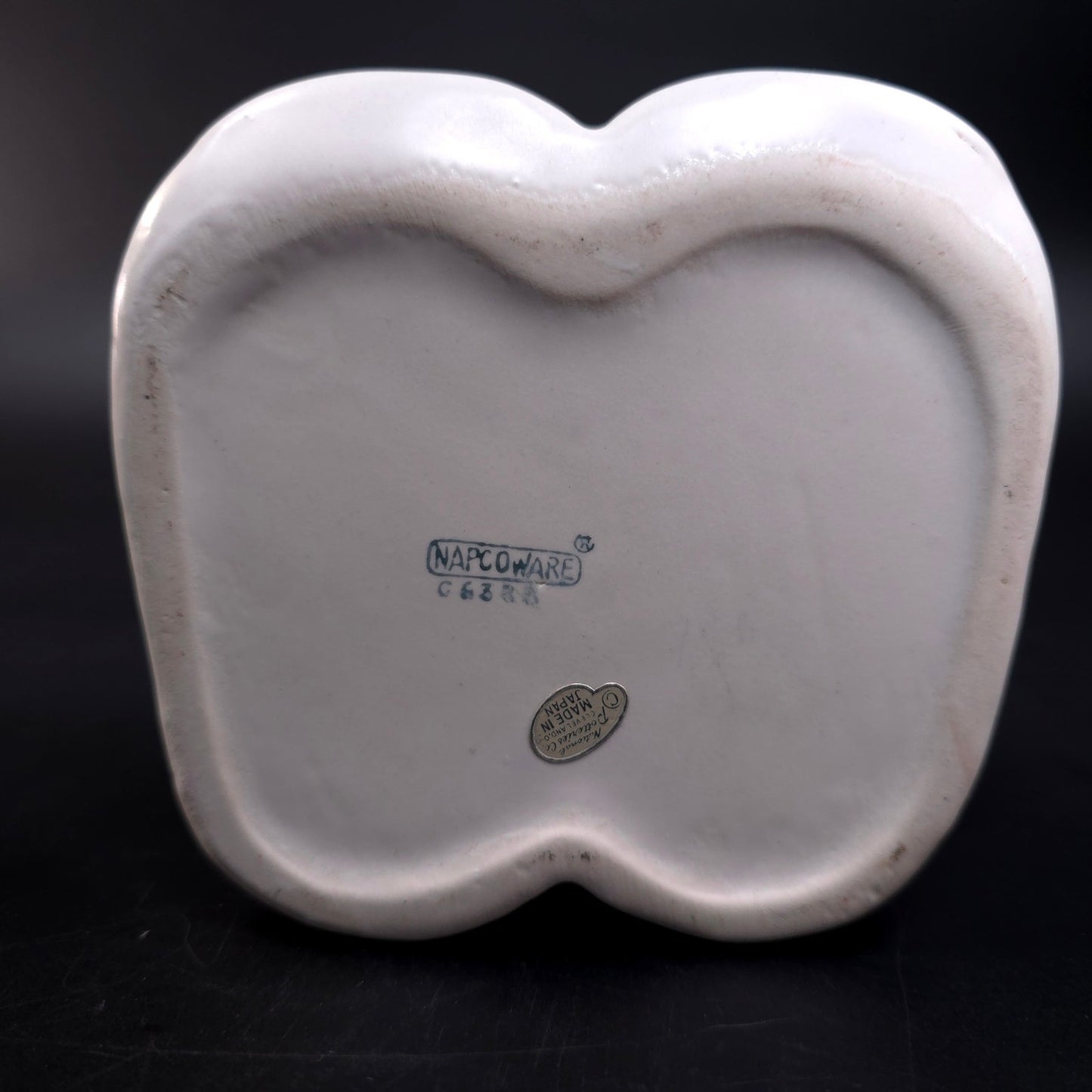Vintage Napcoware Porcelain Baby Shoes trinket Dish Planter