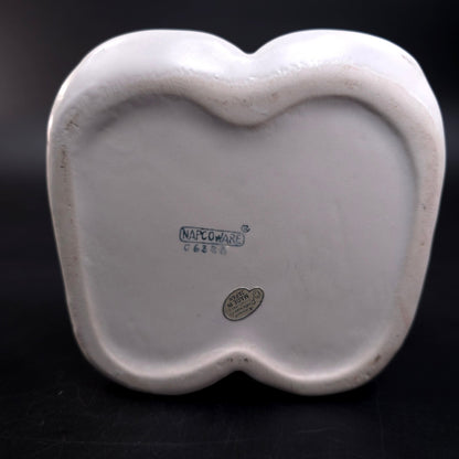 Vintage Napcoware Porcelain Baby Shoes trinket Dish Planter