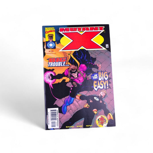 MUTANT X # 16 Big Trouble in the Big Easy GAMBIT! Marvel Comics