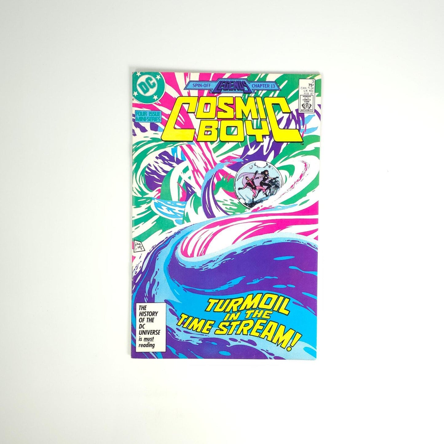 Cosmic Boy #3 DC Comics 1986 Comic Book