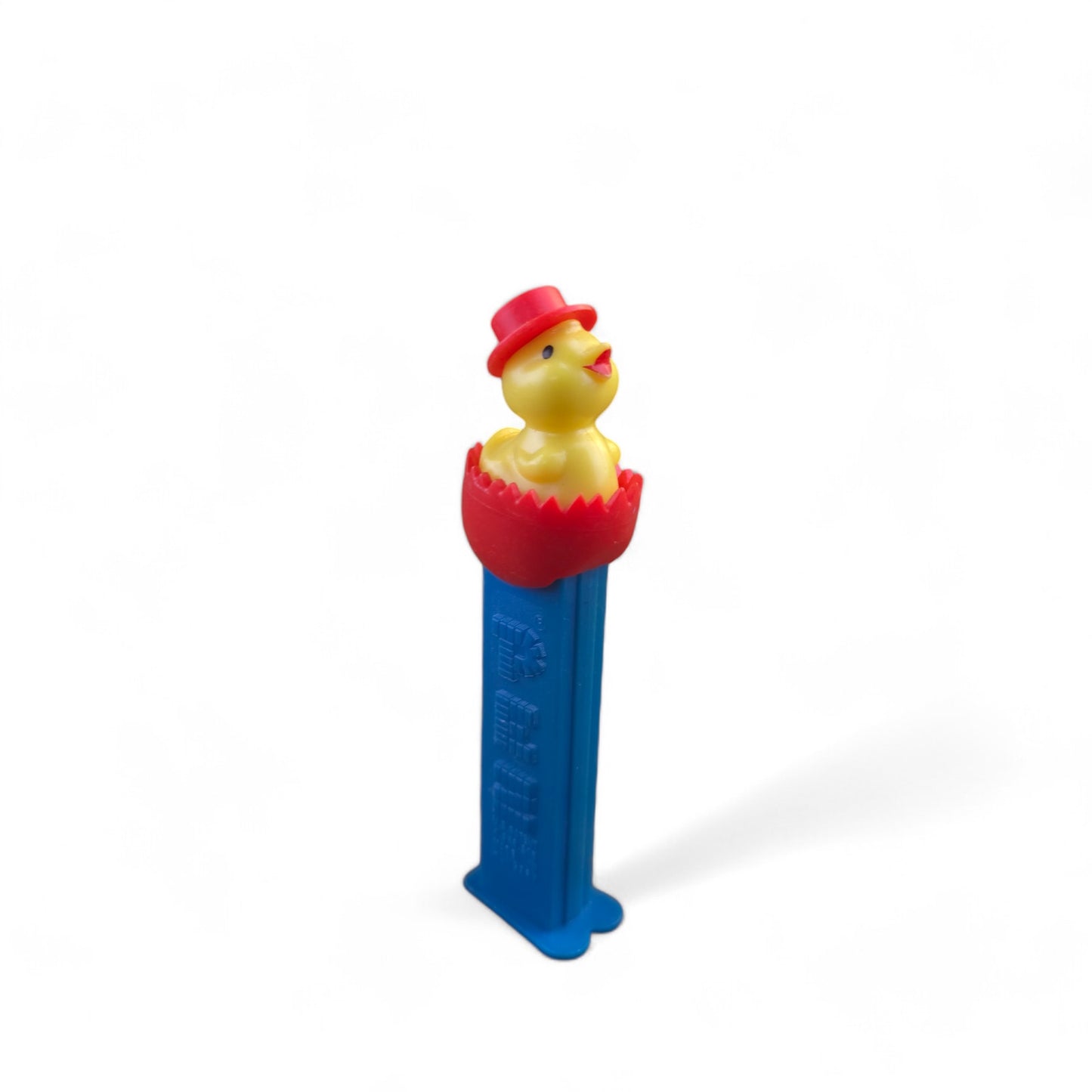 PEZ Easter Chick In Egg Footed Candy Dispenser 1999 Retired Blue