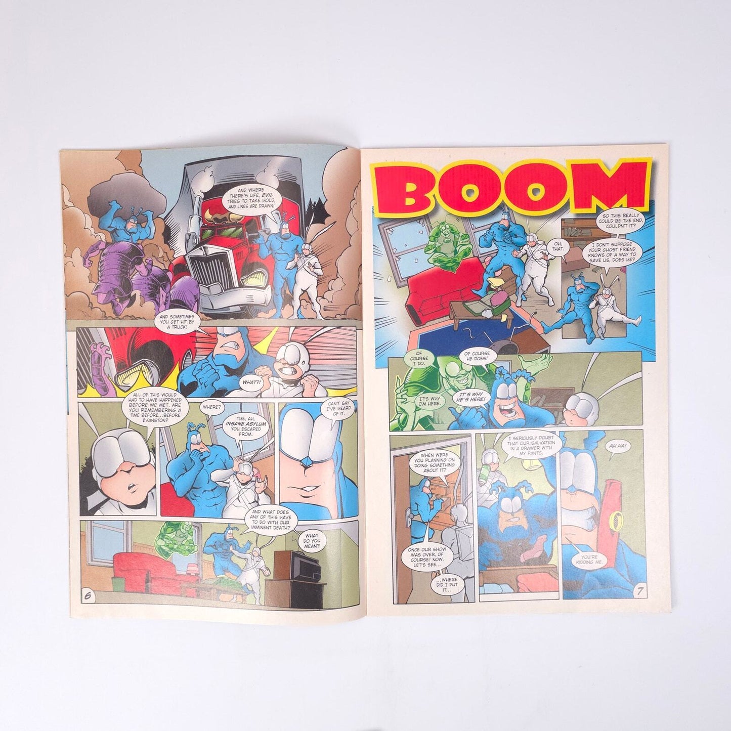 The Tick New England Comics Free Comic Book Day