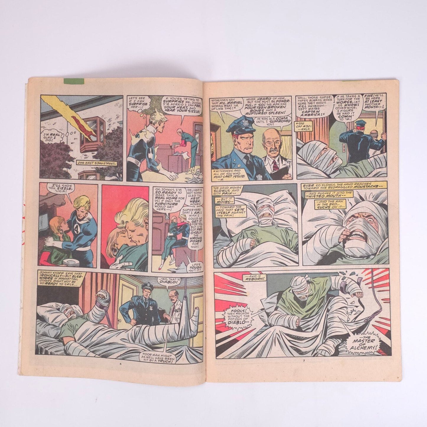 Fantastic Four #307 Marvel Comics Comic Book