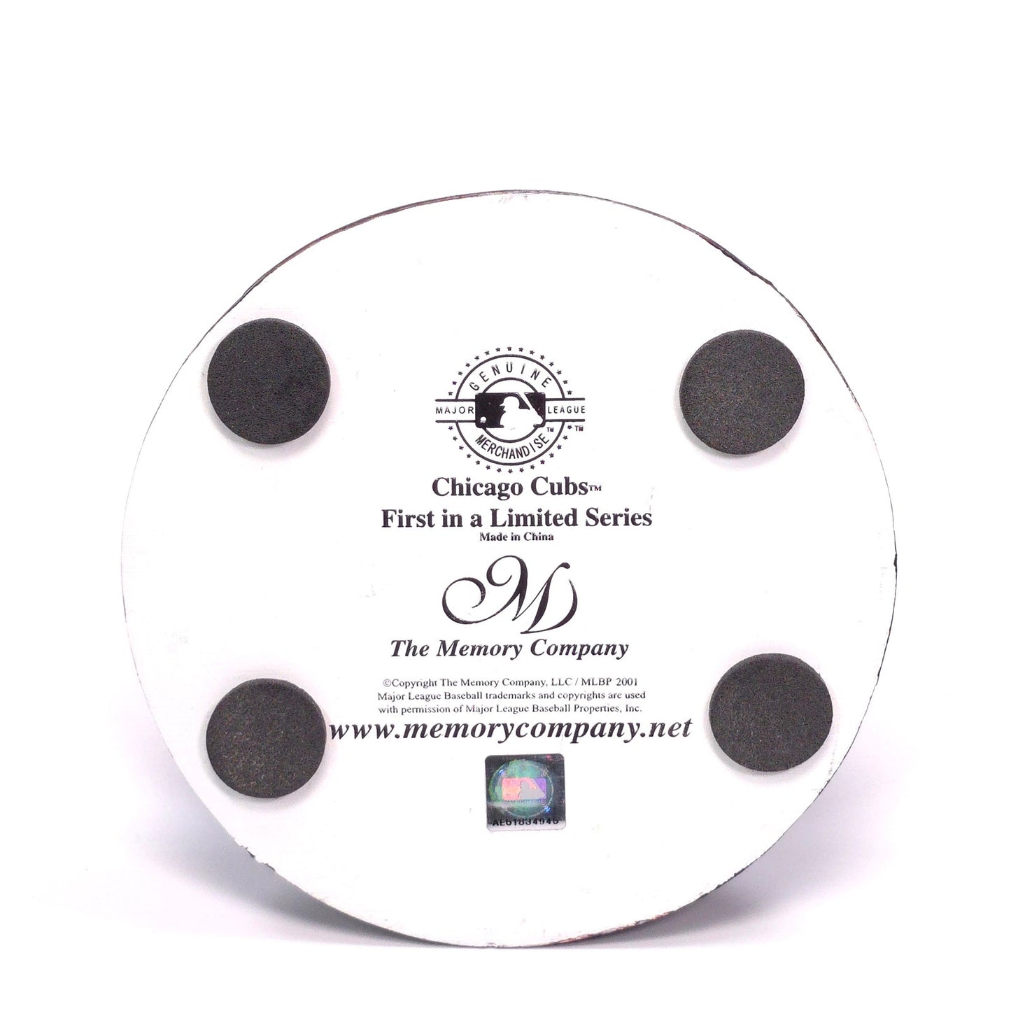 MLB Chicago Cubs Baseball Team Logo Statue Memory Company 2001 Limited Series