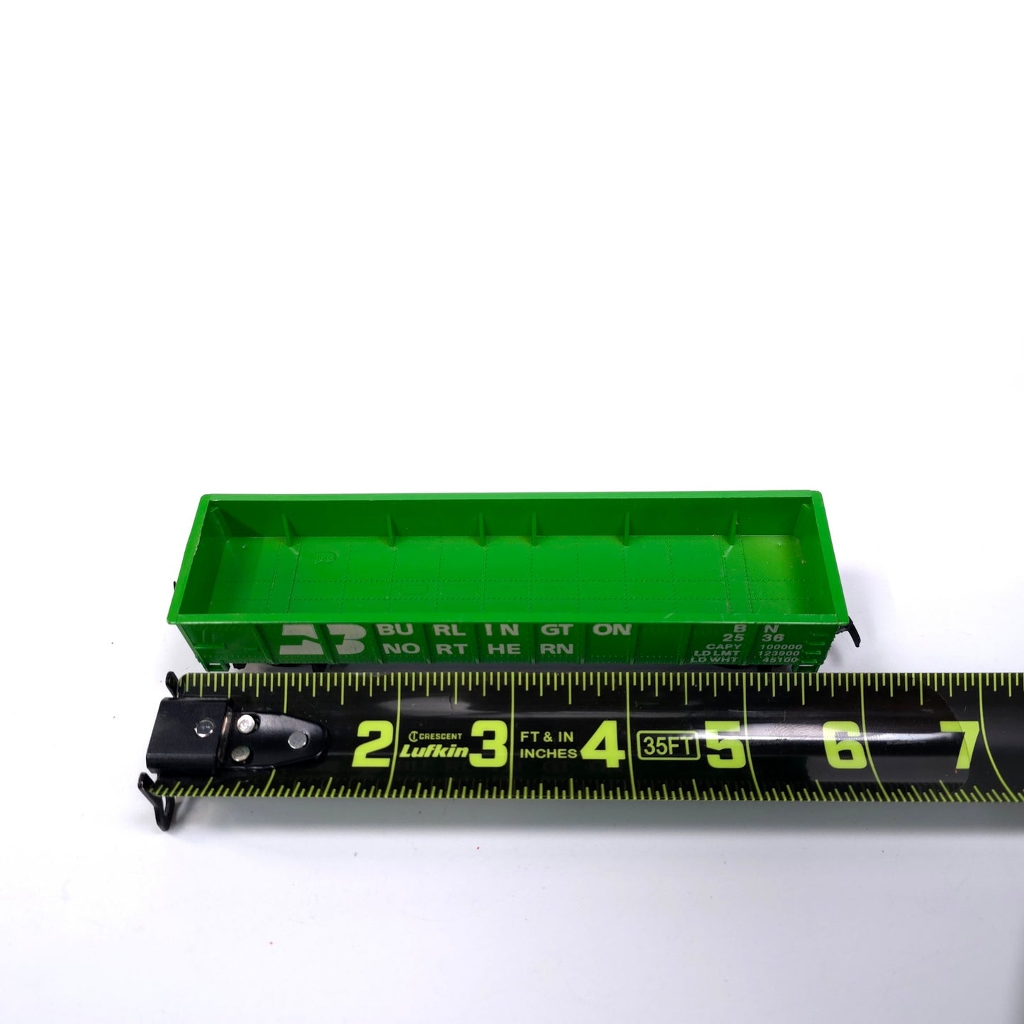 Tyco HO Scale Burlington Northern BN 2536 Open Top Train Car 2190