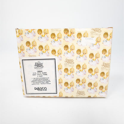 Precious Moments Girl with Bunny Baby Photo Picture Frame Jesus Love Me 130044