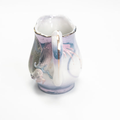 Illinois Land of Lincoln Store Souvenir Mini 3" Pitcher