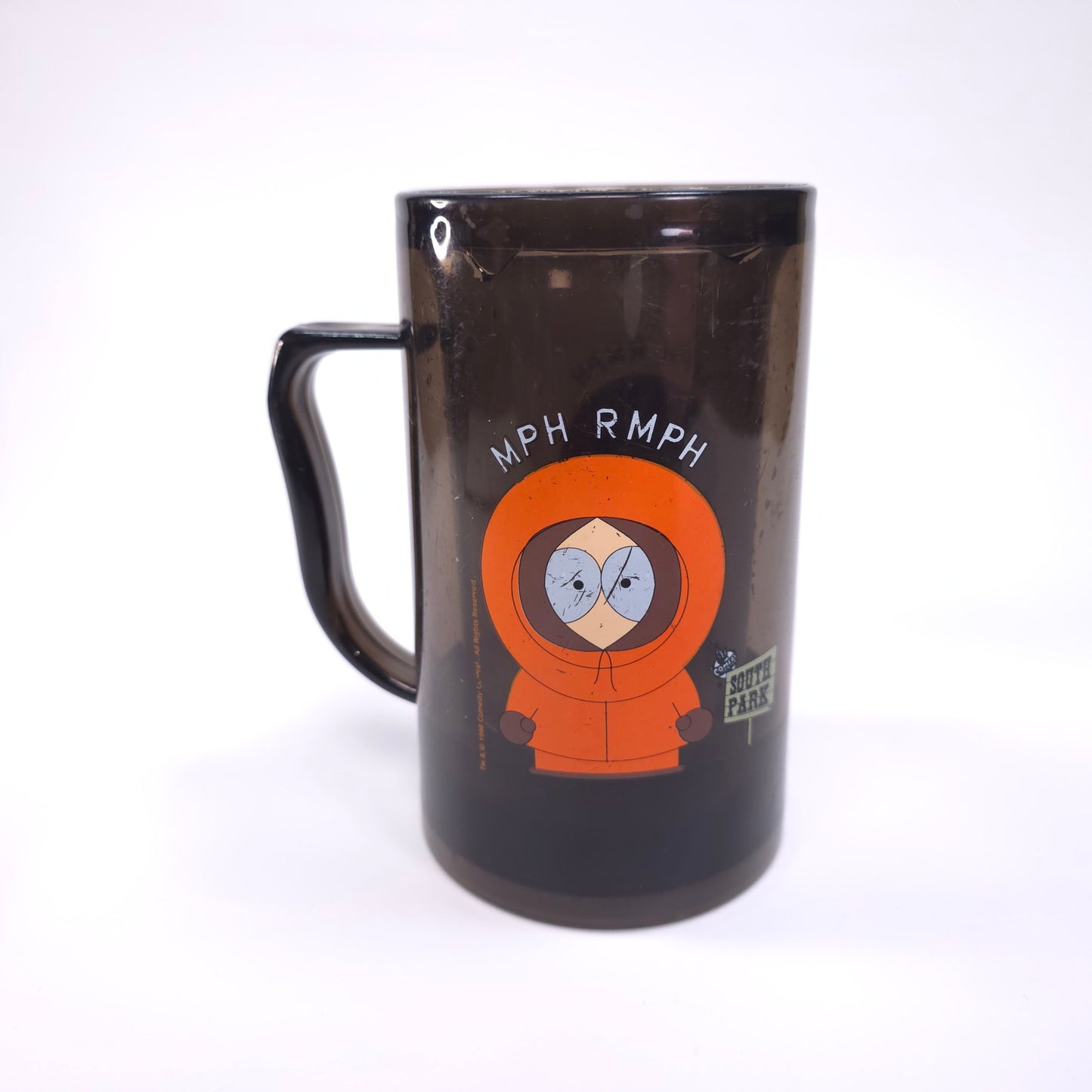 South Park Kenny MPH RMPH Slushie Cup 1998 Comedy Central Cartoon