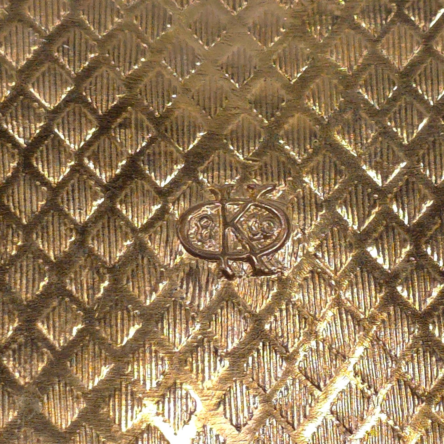 Antique K & Co Bronze Jewelry Trinket Box Detroit Michigan Post Office