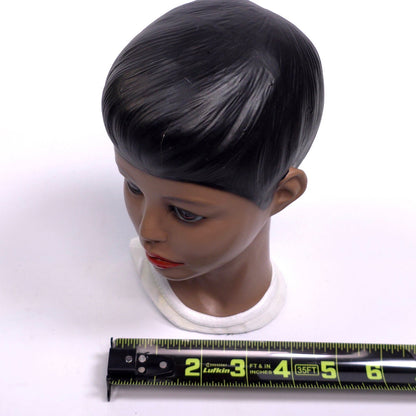 Vintage MCM Lego Japan Display Mannequin Head Bust White Shirt