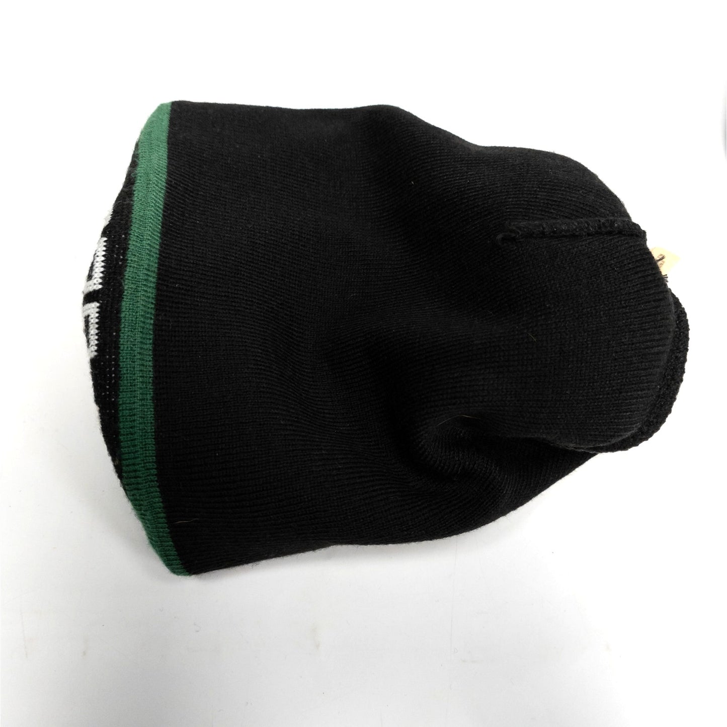 Victoria's Secret Pink Knit Snowflake Stocking Beanie Cap Hat W/ Pom