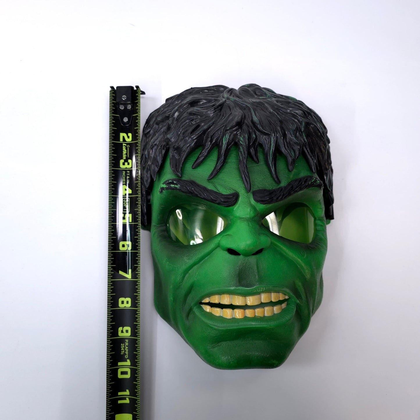 Vintage Incredible Hulk Light Up Face Mask 2008 Marvel