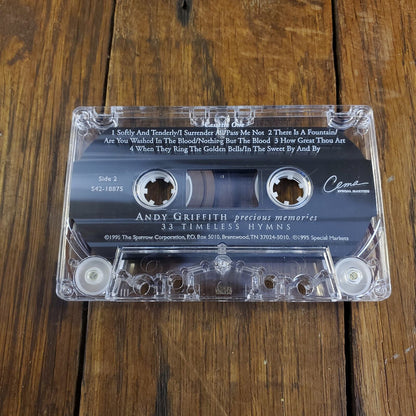 Andy Griffith Precious Memories Gospel Music (Cassette) 2+ Ship FREE