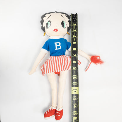 Betty Boop 16" Cheerleader Plush Doll Toy