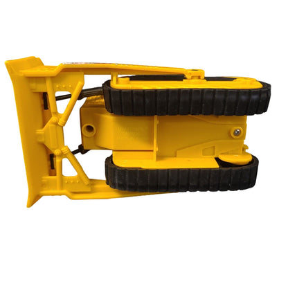 1998 Smart Toys Dynamic Diecast Yellow Bulldozer Construction Vehicle