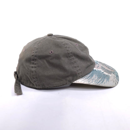 Outdoor Scenic Landscape Brim Print 100% Cotton Strapback Baseball Cap Hat