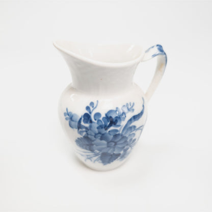 Royal Copenhagen Ceramic Mini 4" Creamer Pitcher Blue Flower Pattern